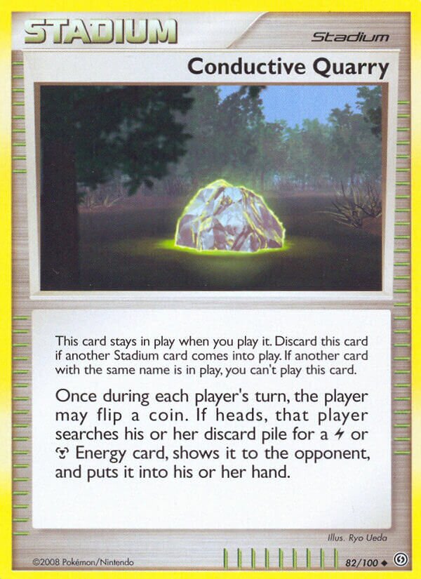 Conductive Quarry 082/106 — Stormfront (English Pokémon TCG card)