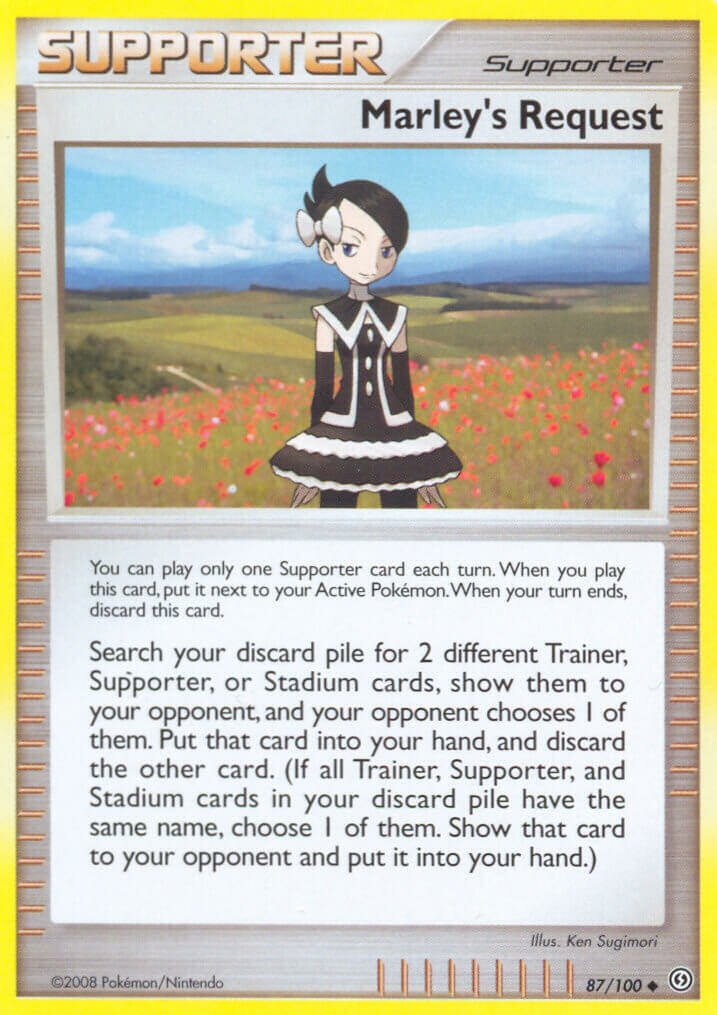 Marley's Request 087/106 — Stormfront (English Pokémon TCG card)
