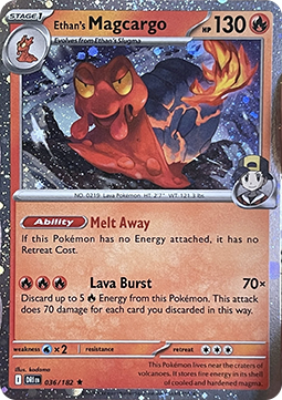 Ethan's Magcargo 024 — Destined Rivals: Additionals Singles (English Pokémon TCG card)