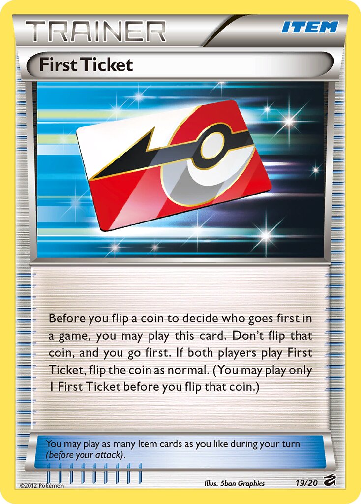 First Ticket 19/20 — Dragon Vault (English Pokémon TCG card)