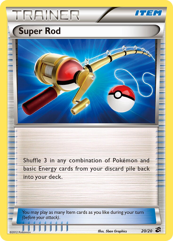 Super Rod 20/20 — Dragon Vault (English Pokémon TCG card)