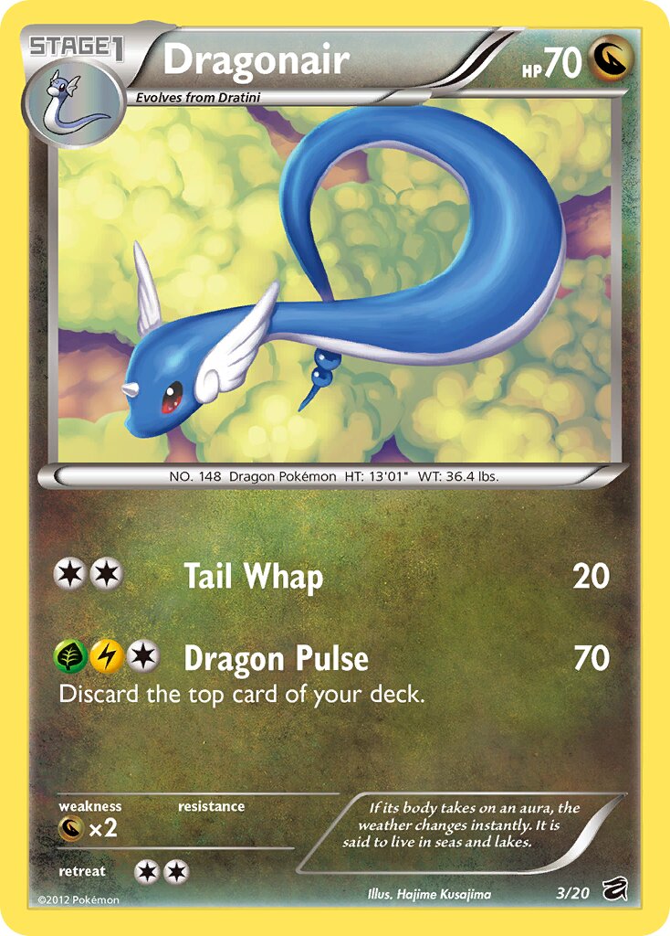 Dragonair 3/20 — Dragon Vault (English Pokémon TCG card)