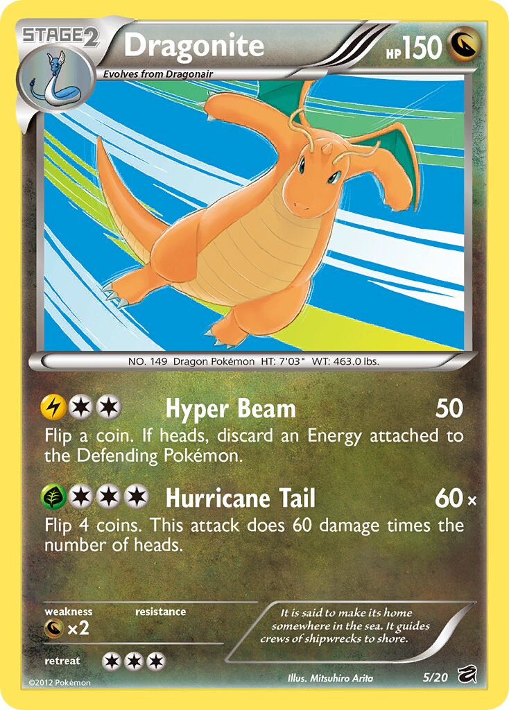 Dragonite 5/20 — Dragon Vault (English Pokémon TCG card)