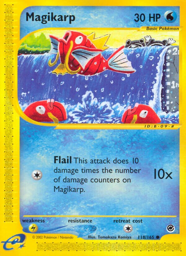 Magikarp 118/165 — Expedition Base Set (English Pokémon TCG card)