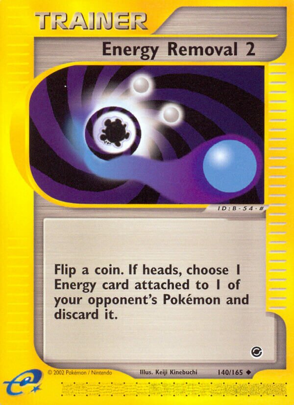 Energy Removal 2 140/165 — Expedition Base Set (English Pokémon TCG card)