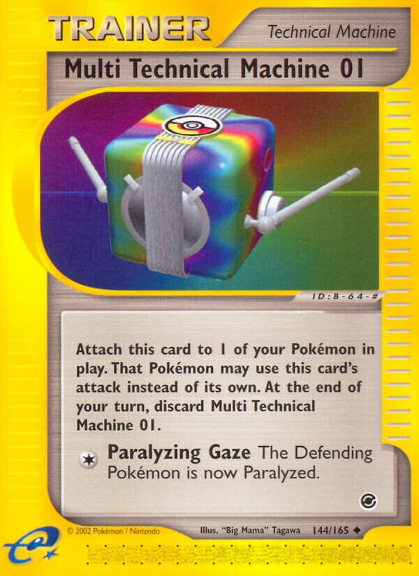 Multi Technical Machine 01 144/165 — Expedition Base Set (English Pokémon TCG card)