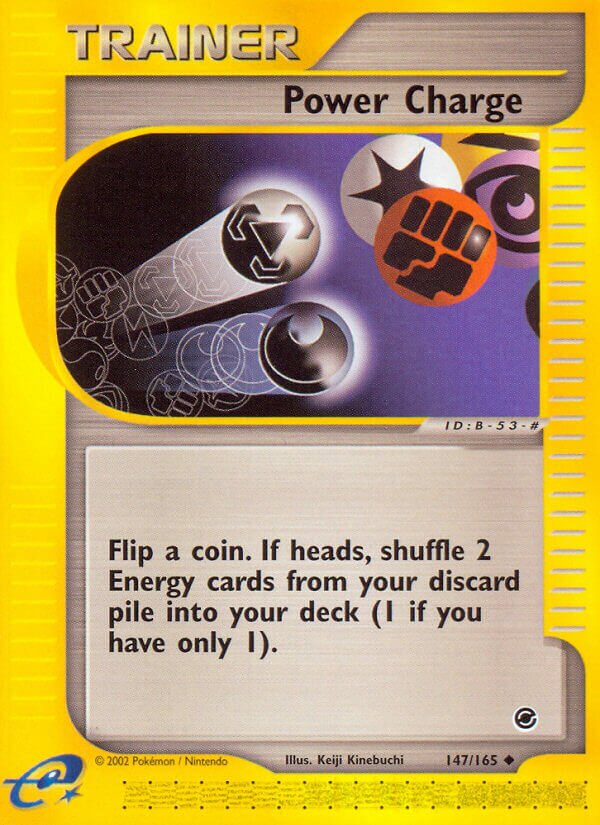 Power Charge 147/165 — Expedition Base Set (English Pokémon TCG card)