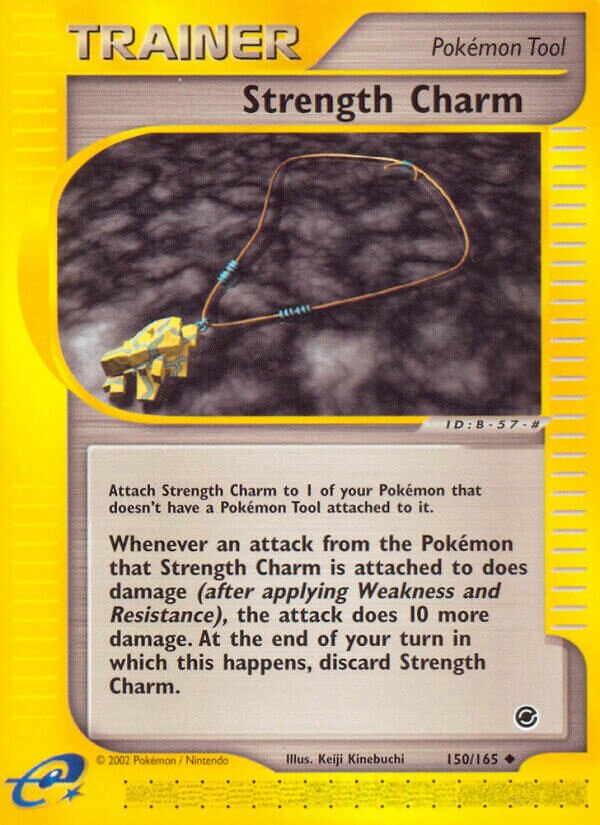 Strength Charm 150/165 — Expedition Base Set (English Pokémon TCG card)