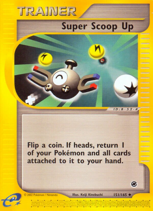 Super Scoop Up 151/165 — Expedition Base Set (English Pokémon TCG card)