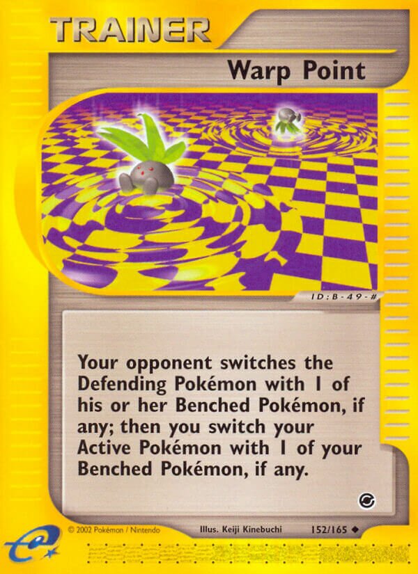 Warp Point 152/165 — Expedition Base Set (English Pokémon TCG card)