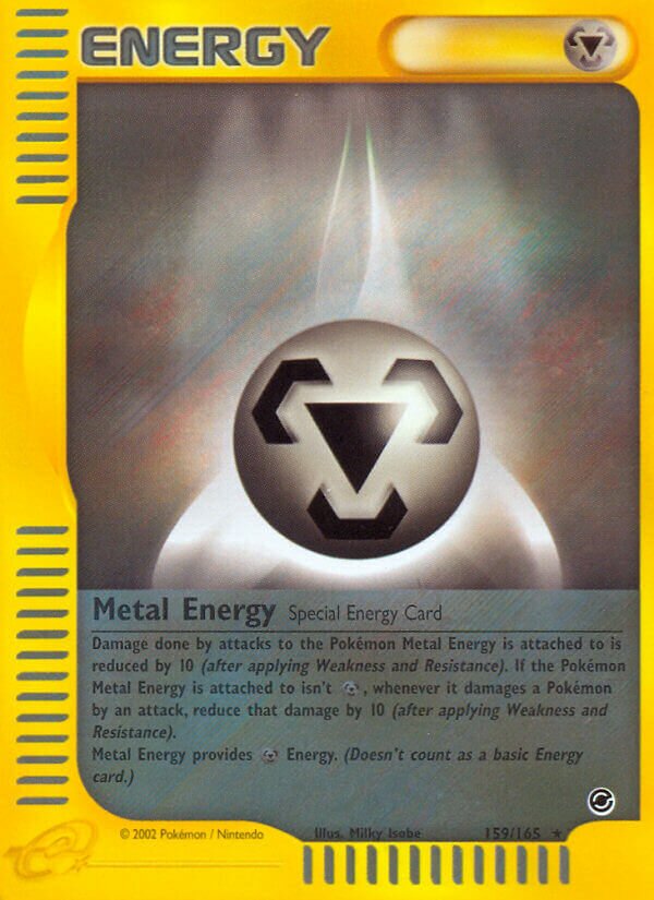 Metal Energy 159/165 — Expedition Base Set (English Pokémon TCG card)