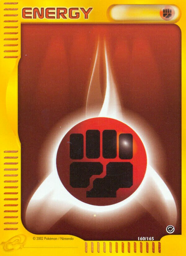 Fighting Energy 160/165 — Expedition Base Set (English Pokémon TCG card)
