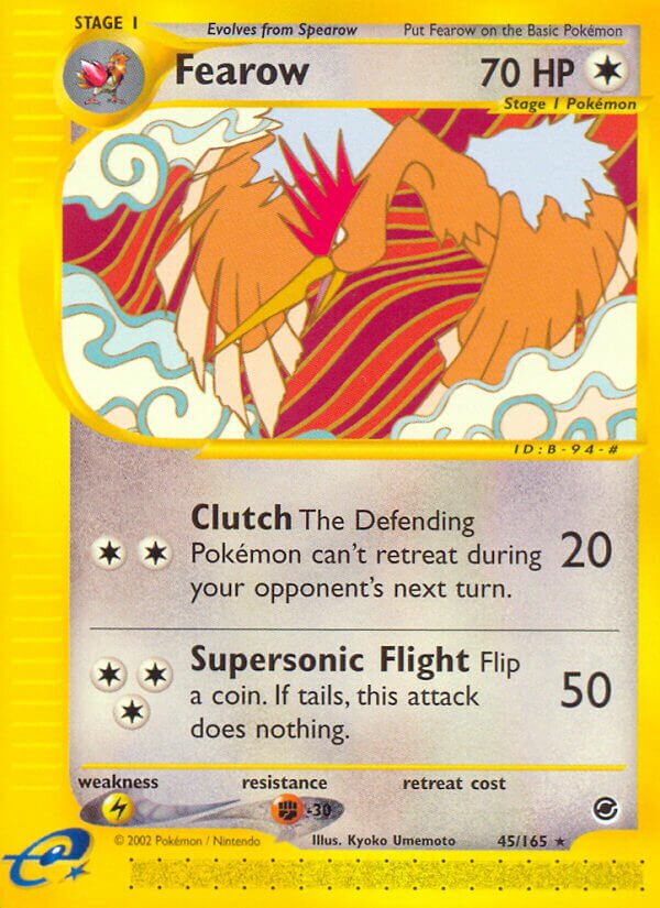 Fearow 045/165 — Expedition Base Set (English Pokémon TCG card)