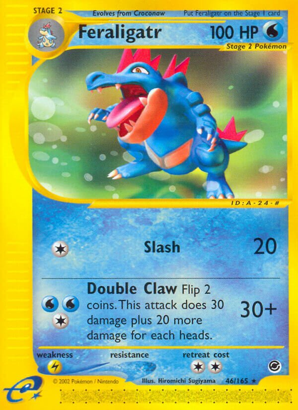 Feraligatr 046/165 — Expedition Base Set (English Pokémon TCG card)