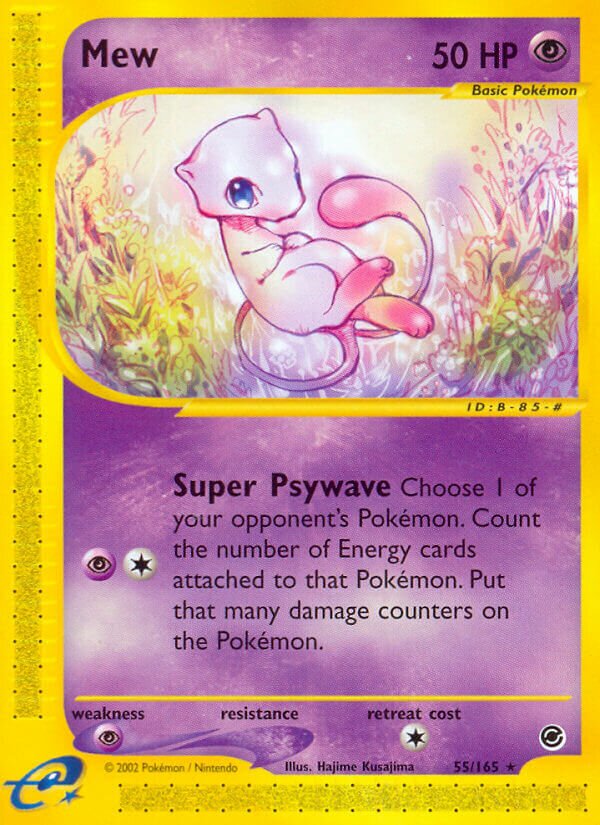Mew 055/165 — Expedition Base Set (English Pokémon TCG card)
