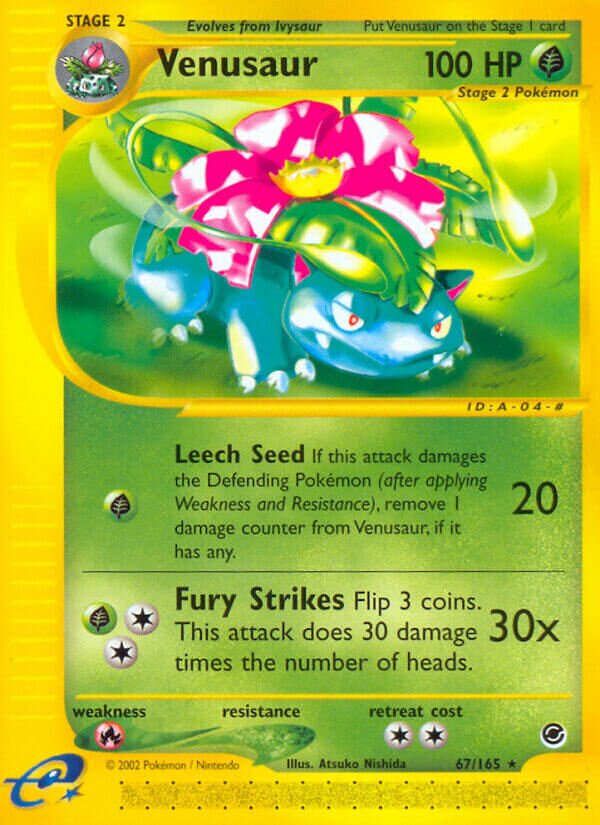 Venusaur 067/165 — Expedition Base Set (English Pokémon TCG card)