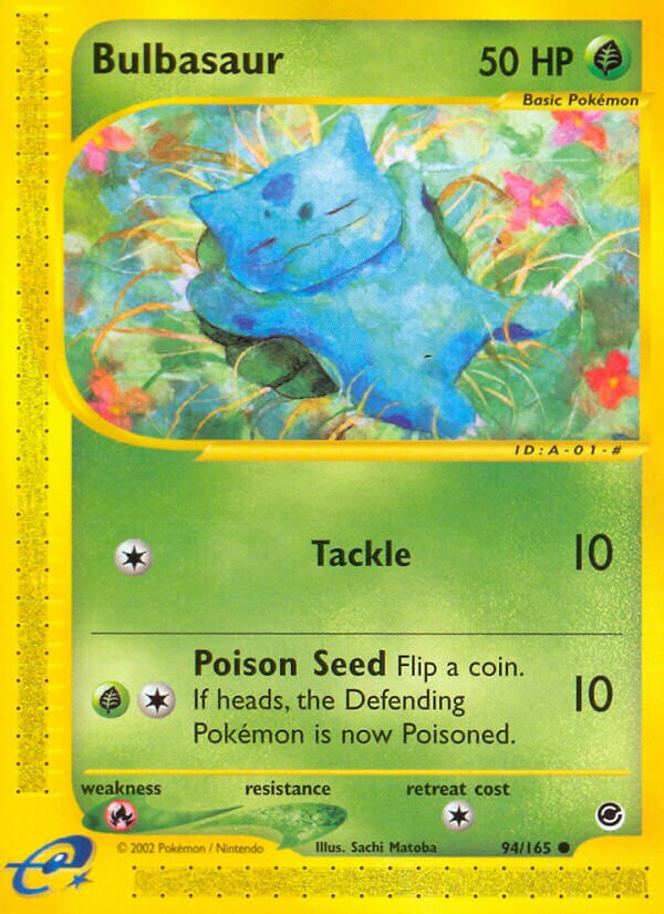 Bulbasaur 094/165 — Expedition Base Set (English Pokémon TCG card)