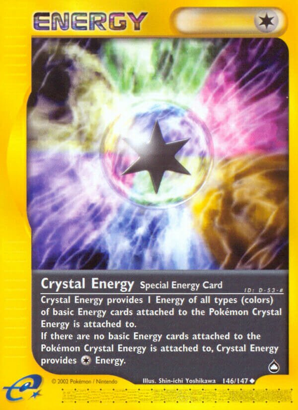 Crystal Energy 146/186 — Aquapolis (English Pokémon TCG card)