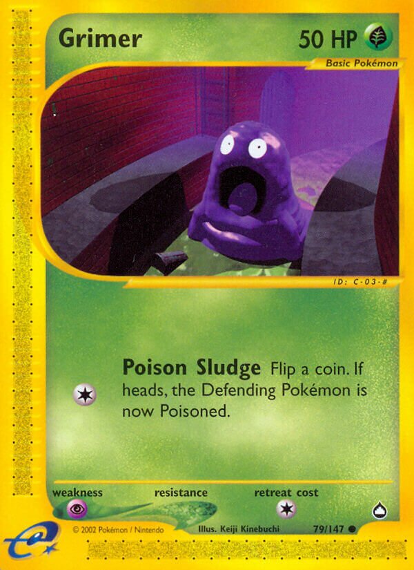 Grimer 079/186 — Aquapolis (English Pokémon TCG card)