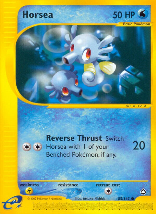 Horsea 085/186 — Aquapolis (English Pokémon TCG card)