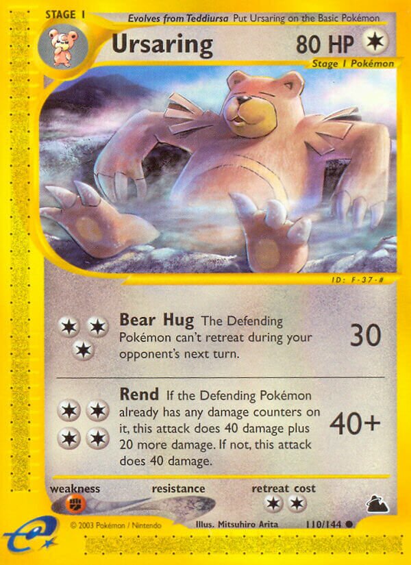 Ursaring 110/182 — Skyridge (English Pokémon TCG card)