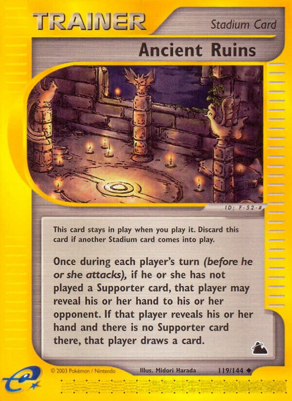 Ancient Ruins 119/182 — Skyridge (English Pokémon TCG card)