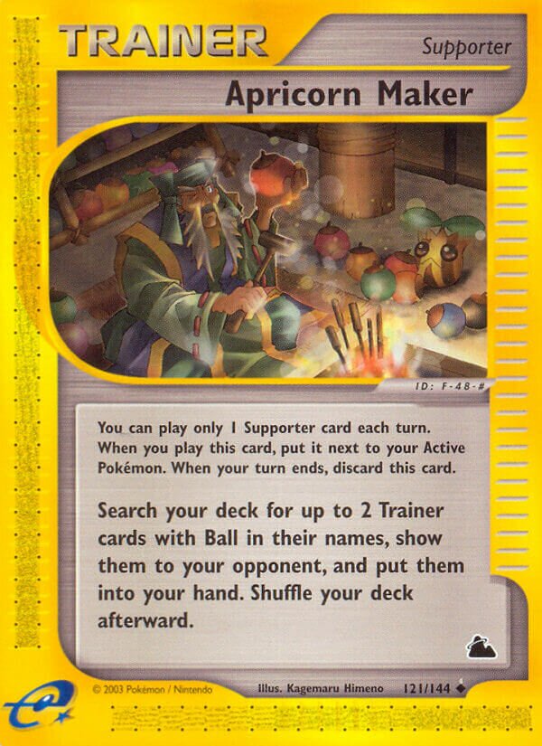 Apricorn Maker 121/182 — Skyridge (English Pokémon TCG card)