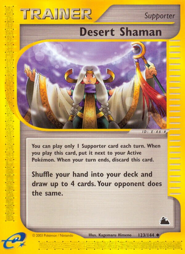 Desert Shaman 123/182 — Skyridge (English Pokémon TCG card)