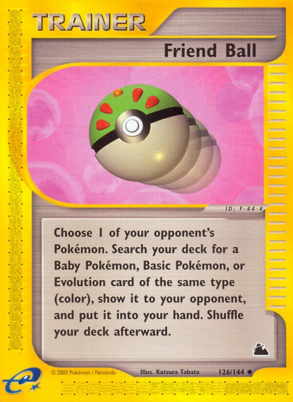 Friend Ball 126/182 — Skyridge (English Pokémon TCG card)