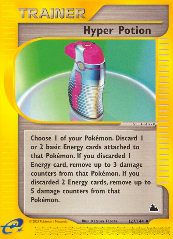 Hyper Potion 127/182 — Skyridge (English Pokémon TCG card)