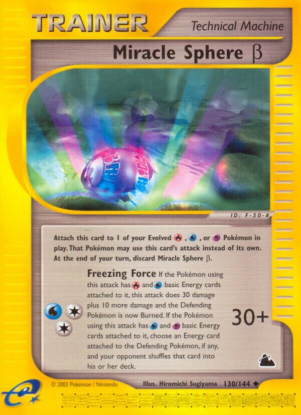 Miracle Sphere β 130/182 — Skyridge (English Pokémon TCG card)