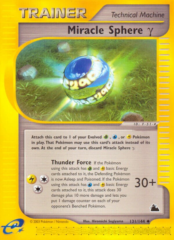 Miracle Sphere γ 131/182 — Skyridge (English Pokémon TCG card)