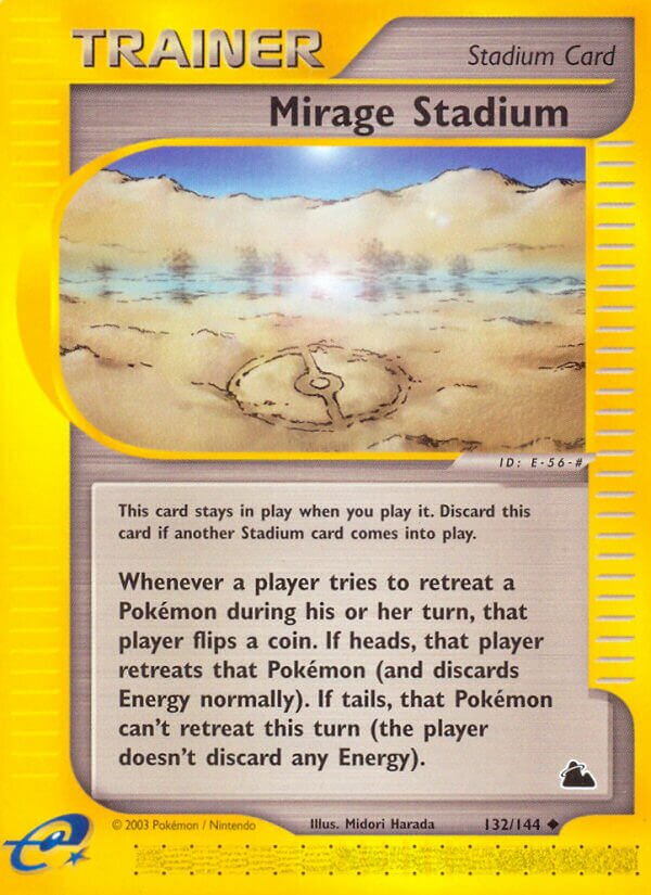 Mirage Stadium 132/182 — Skyridge (English Pokémon TCG card)