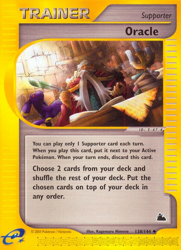 Oracle 138/182 — Skyridge (English Pokémon TCG card)
