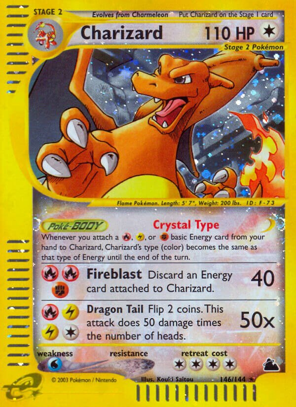 Charizard 146/182 — Skyridge (English Pokémon TCG card)