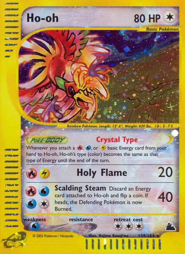 Ho-oh 149/182 — Skyridge (English Pokémon TCG card)