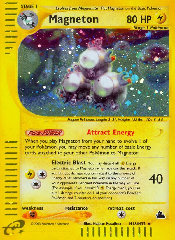 Magneton H17 — Skyridge (English Pokémon TCG card)