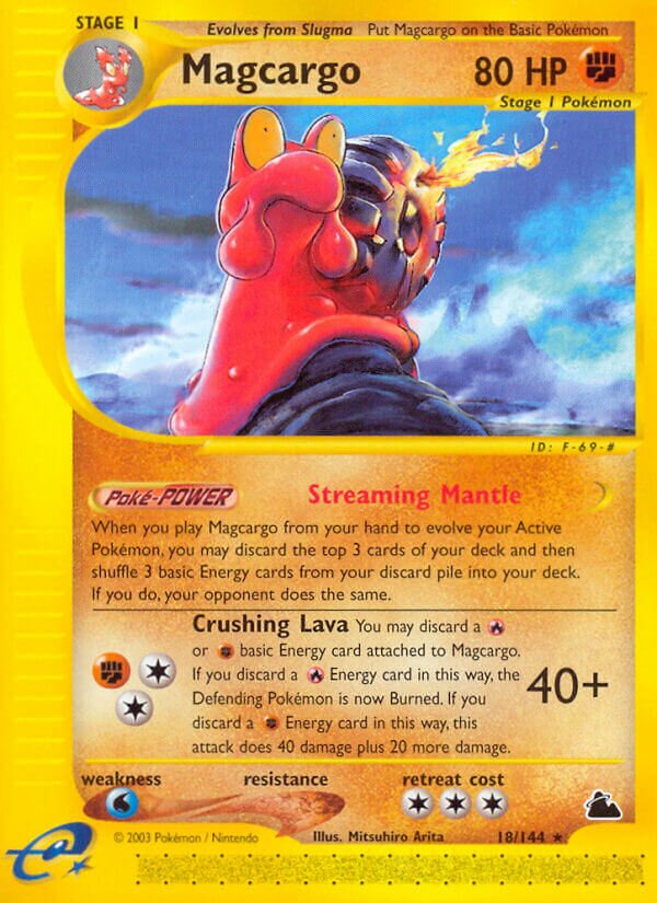 Magcargo 018/182 — Skyridge (English Pokémon TCG card)