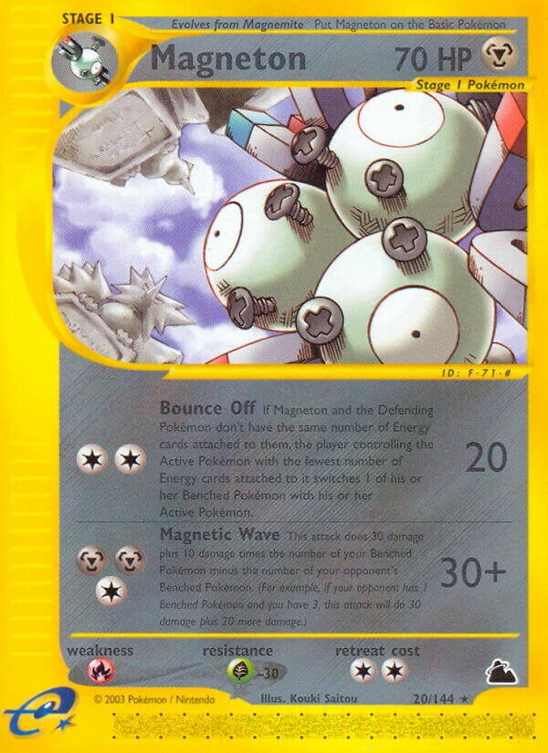 Magneton 020/182 — Skyridge (English Pokémon TCG card)