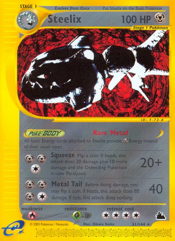 Steelix 031/182 — Skyridge (English Pokémon TCG card)