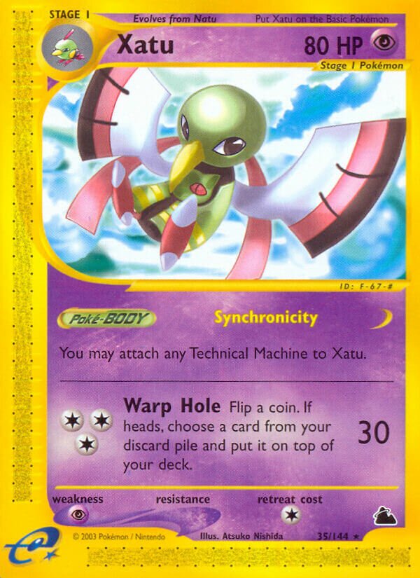 Xatu 035/182 — Skyridge (English Pokémon TCG card)