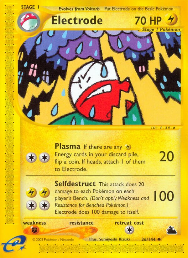 Electrode 036/182 — Skyridge (English Pokémon TCG card)