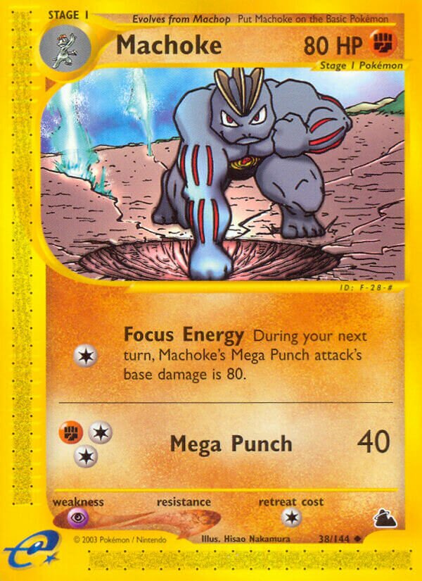 Machoke 038/182 — Skyridge (English Pokémon TCG card)
