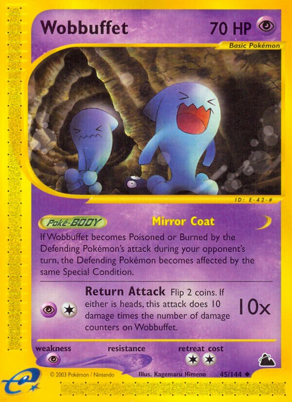 Wobbuffet 045/182 — Skyridge (English Pokémon TCG card)