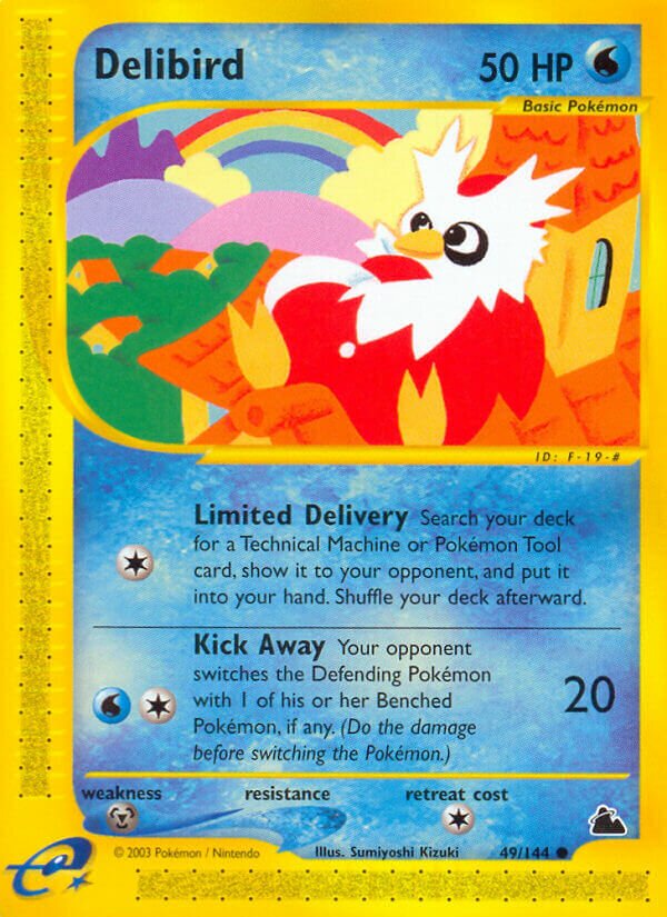 Delibird 049/182 — Skyridge (English Pokémon TCG card)