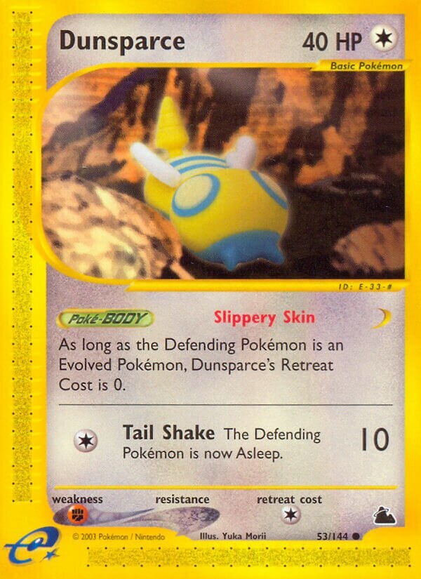 Dunsparce 053/182 — Skyridge (English Pokémon TCG card)