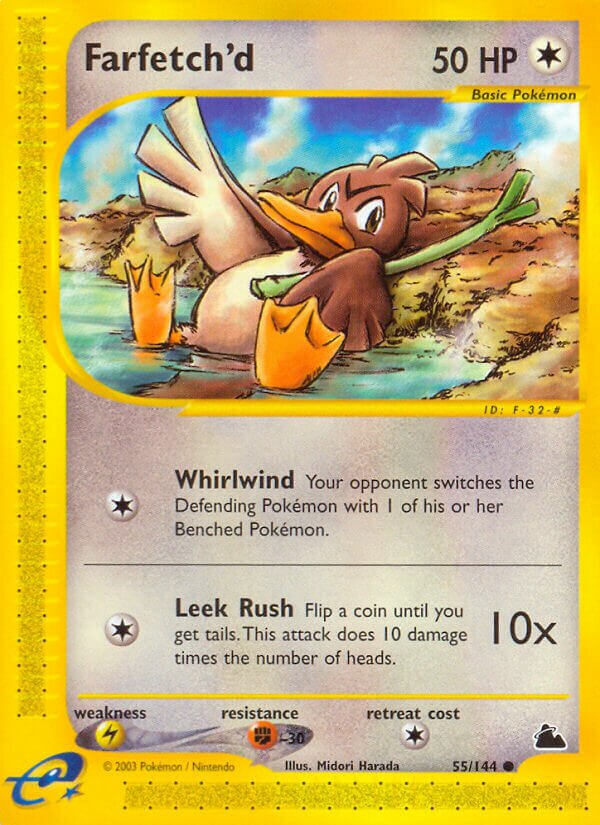 Farfetch'd 055/182 — Skyridge (English Pokémon TCG card)