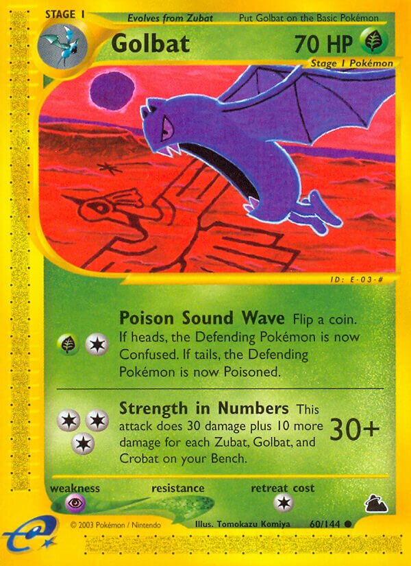 Golbat 060/182 — Skyridge (English Pokémon TCG card)