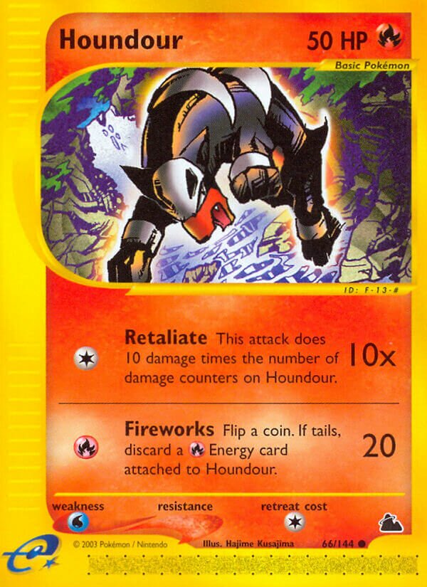 Houndour 066/182 — Skyridge (English Pokémon TCG card)