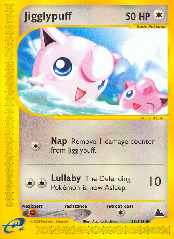 Jigglypuff 068/182 — Skyridge (English Pokémon TCG card)